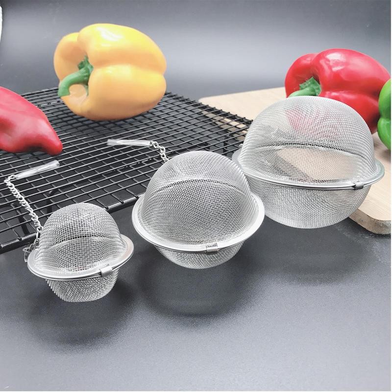 Tea Ball Stainless Steel Tea Infuser Stainless Steel Mesh Tea Ball Tea Strainers with Chain Tea Infu