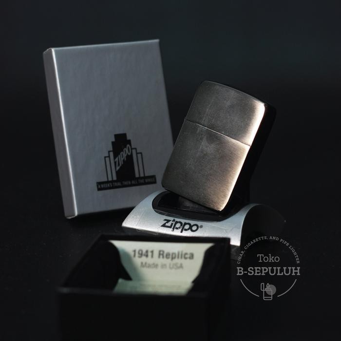Zippo Black Ice 1941 Replica 24096