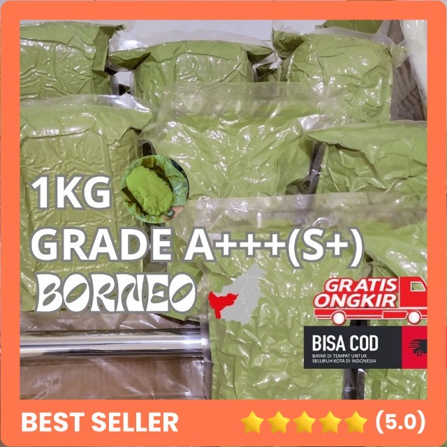 

Premium keratonn Kalbar Green Asli Hulu Keratuhm Powder A+++(S+) 1kg