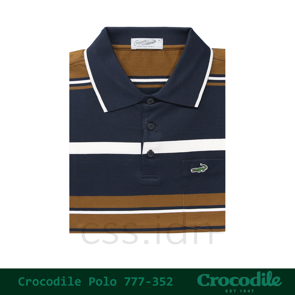 Kaos Kerah Polo Pria Crocodile 777-352-46