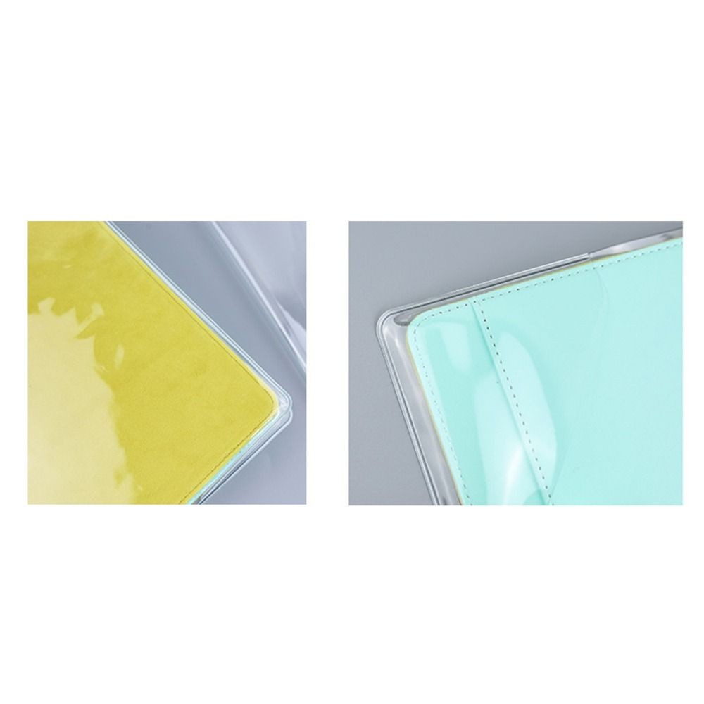 

Durable A5/A6 Notebook Protective Sleeve PVC Transparent Scrapbooking Cover Waterproof Binder Protective Cover Diary