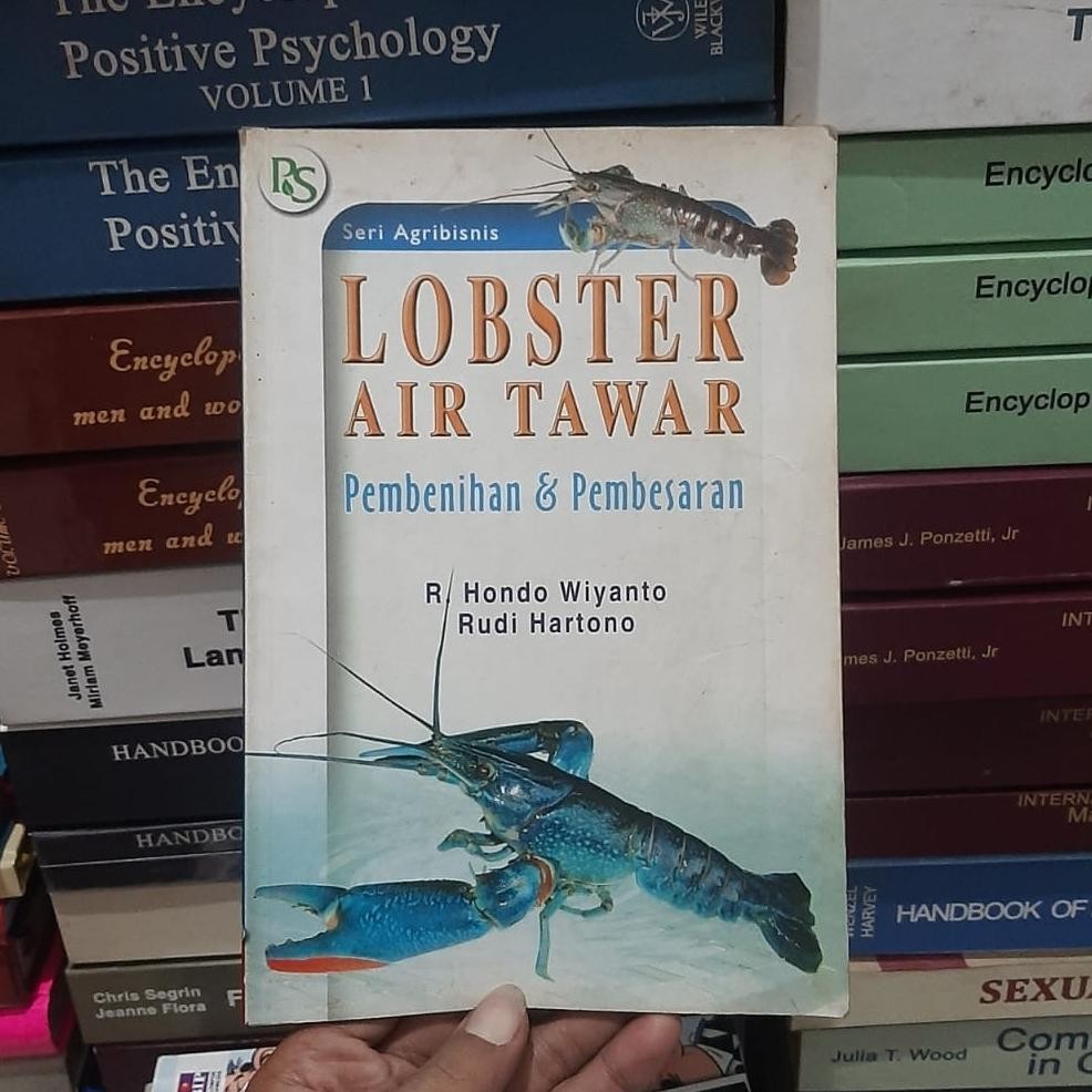 lobster air tawar pembenihan dan pembesaran by r hondo wiyanto