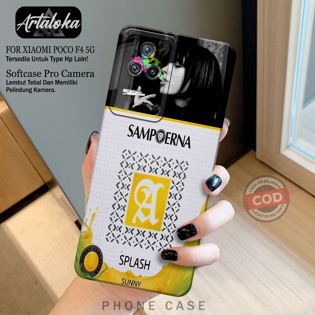Softcase Hp Xiaomi Poco F4 5G Fashion Case RK Case Poco F4 5G Silikon TPU Pro Camera Casing Poco F4 