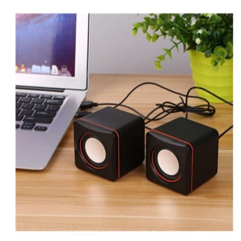 (GTT) speaker PC set isi 2 / Mini Speaker Multimedia Model / Salon Kabel USB For Komputer PC Laptop 