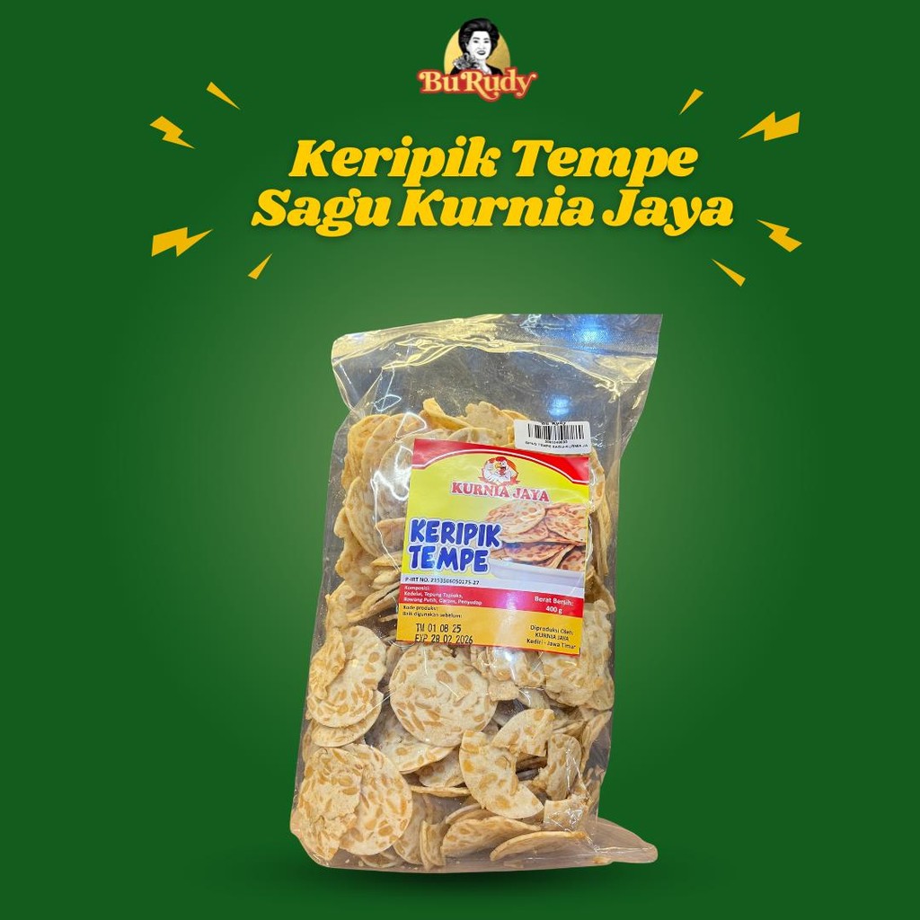 

Keripik Tempe Sagu Gopeng Asli – Camilan Tradisional yang Renyah & Enak