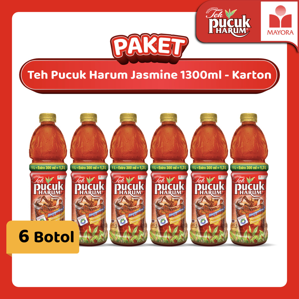 

Paket Teh Pucuk Harum Jasmine 1300 ml - Karton