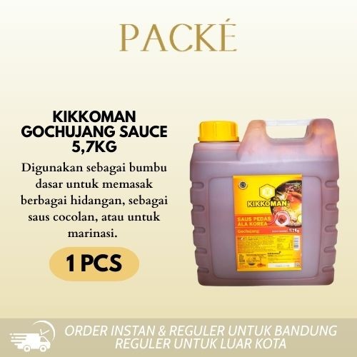 

Kikkoman Saus Pedas Ala Korea [Gochujang] 5,7 kg