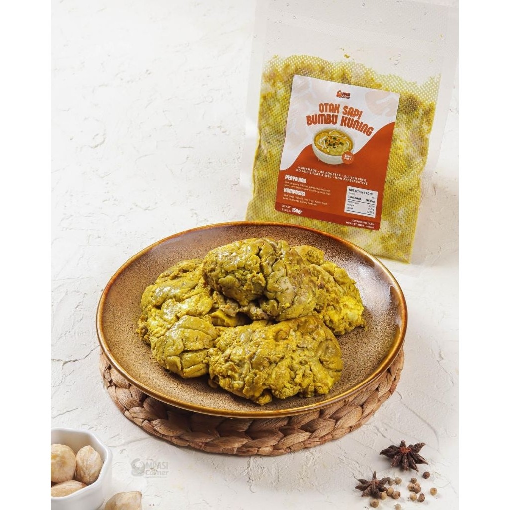 

Otak Sapi Bumbu Kuning Ungkep - MPASI Corner - Adwa Organic