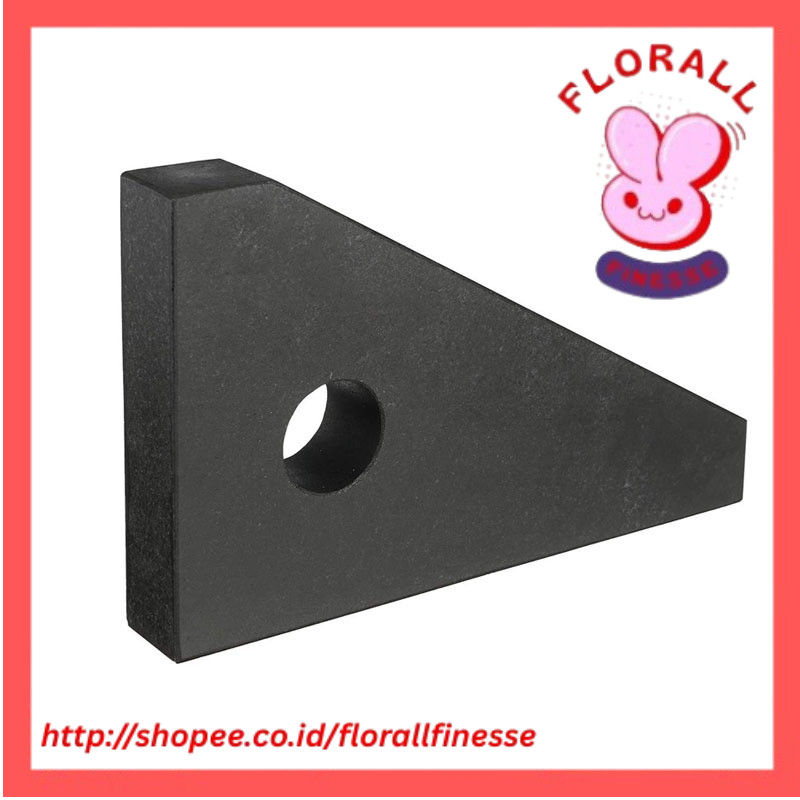 

Marble Angle Ruler 260*160*30mm Grade 0 Granite 90° Angle Triangular Ruler For Mechanical Equipment Verticality Inspection