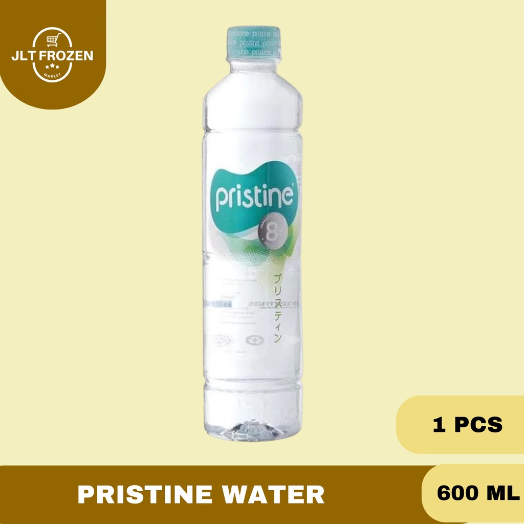 

Pristine Water 600ml - 1 PCS / Air Mineral / Air Minum/ Ph 8+