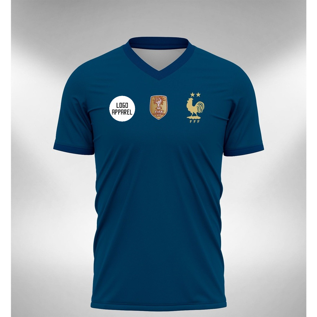 Jersey Prancis Home 2022 2023 France Full Printing Freenameset