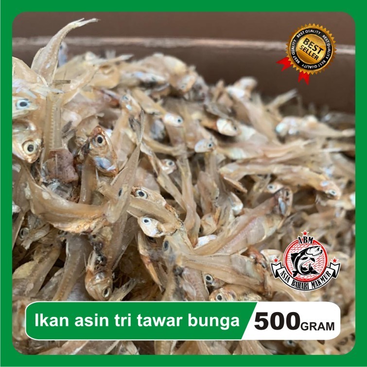 

Ikan Asin Teri Tawar Bunga Super Tri Bunga Premium 500 gr