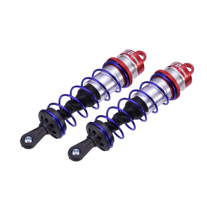 2pcs ZD Damper Suspension Racing 120/143mm Front/Rear Shock Absorber for 1/8 JLB HSP HPI Redcat Hoba