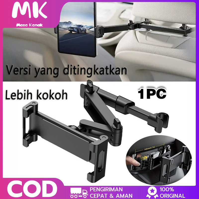 （COD）Car Phone Holder 360 Derajat Stand HP Jok Mobil Belakang Universal Bisa Untuk Tablet Smartphone
