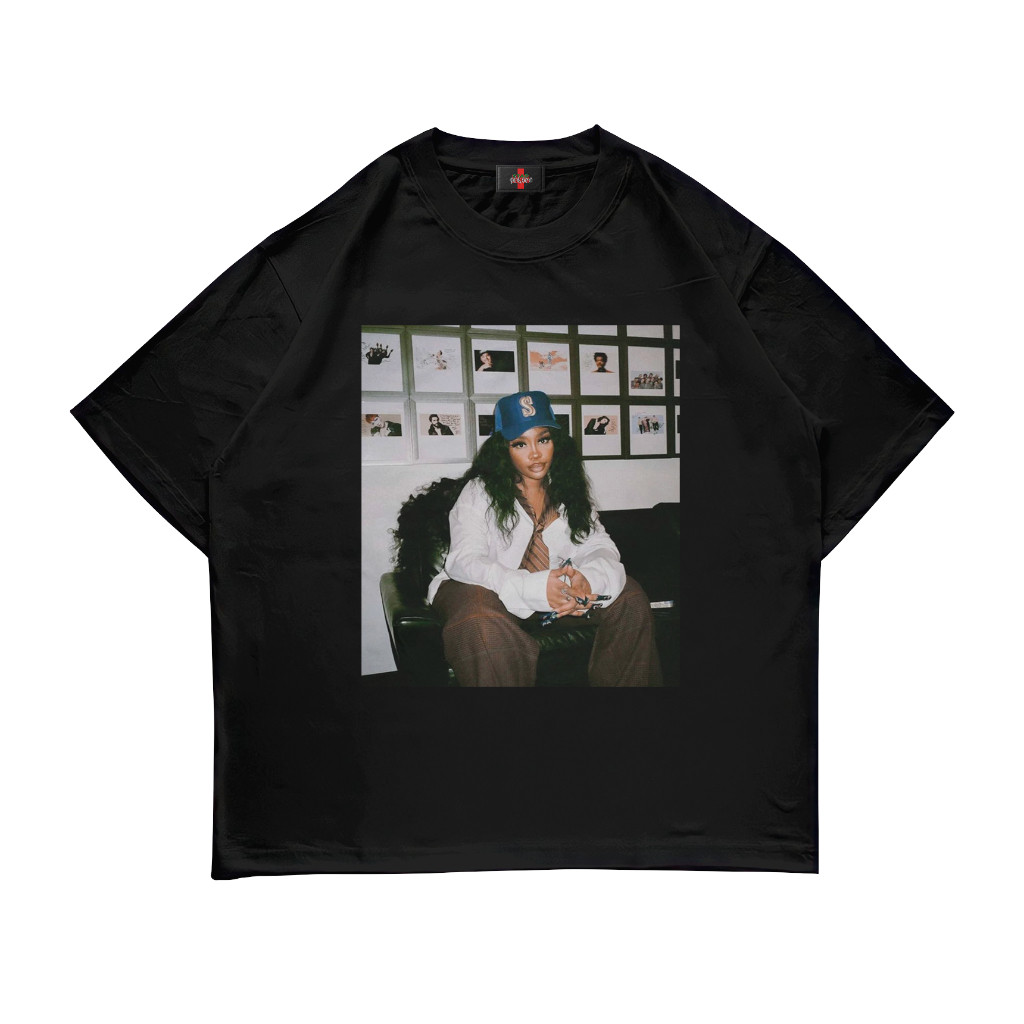 STARPERSON | KAOS SZA VINTAGE PHOTOS BLACK 24S | UNISEX | GRUNGE | Y2K | METAL | BOOTLEG | ANIME | B