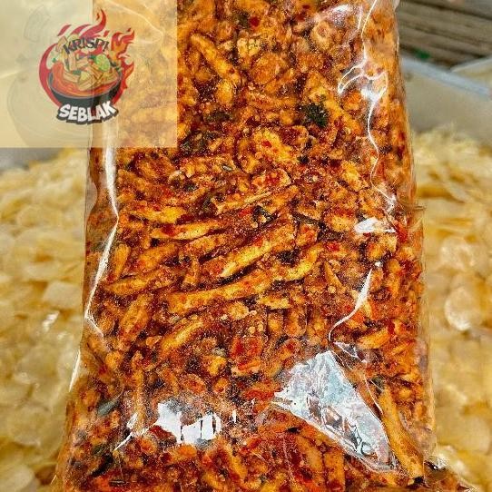 

Seblak krispi BASRENG REMPAH PEDAS DAUN JERUK KHAS BANDUNG 500 GRAM Basreng super Seblak