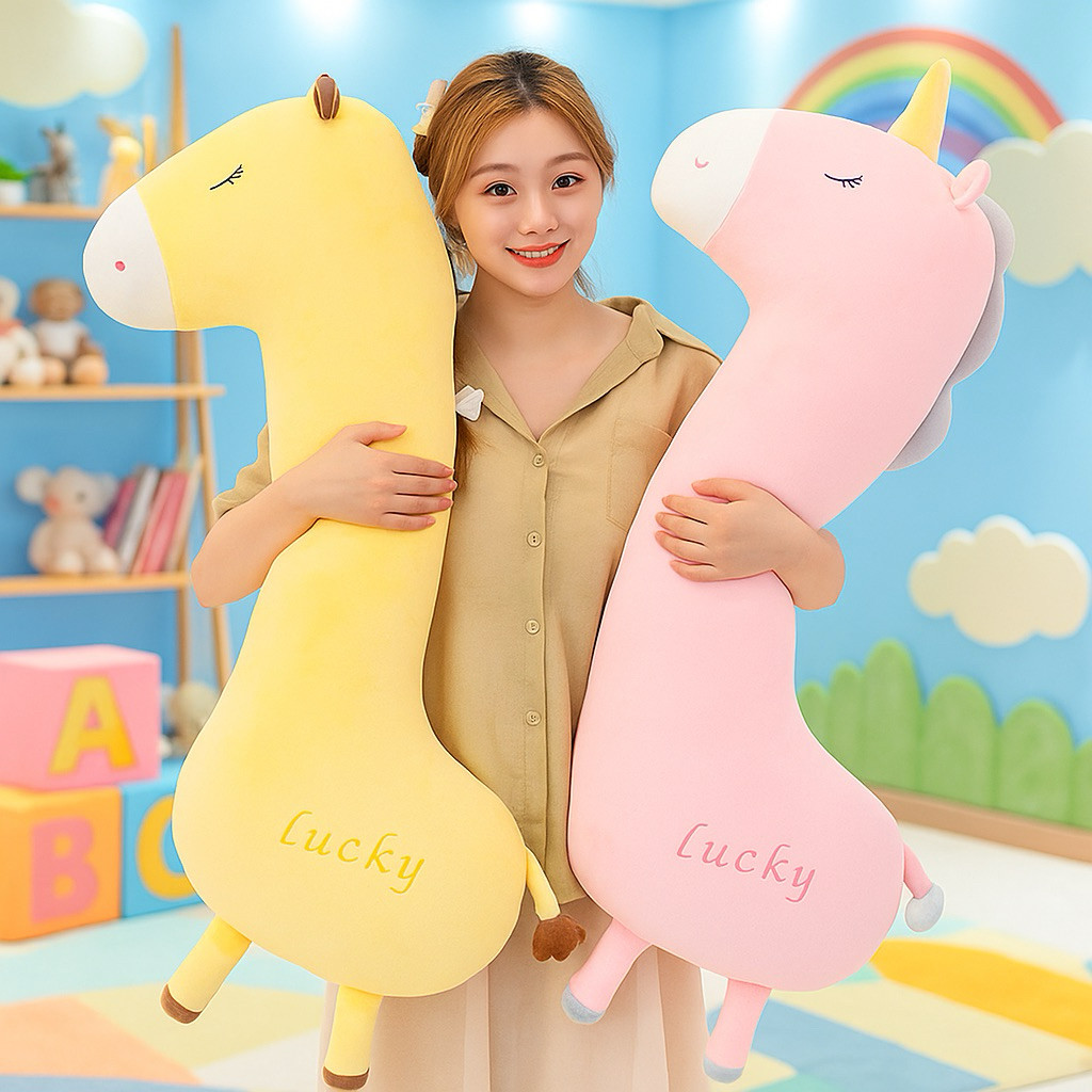 Guling Unicorn Lucu ukuran 120cm Jumbo Halus Lembut Berkualitas