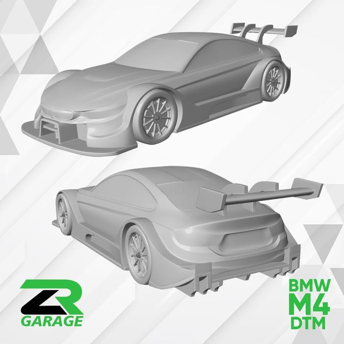 Diecast BMW M4 DTM  Hot wheels bmw m4 Unpaint Resin