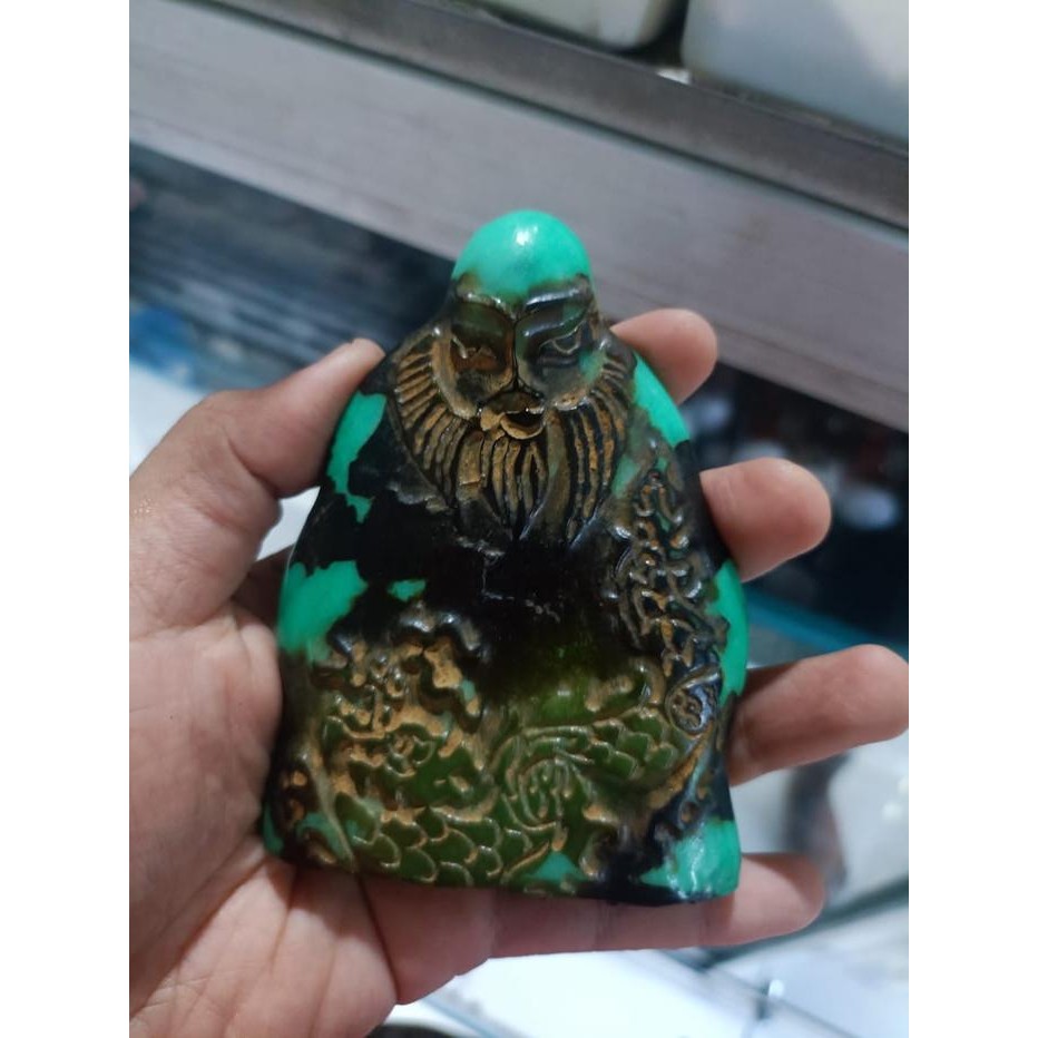 batu giok cap dewa bumi cap orang tua ori bk Keris sengkelat majapahit mataram kartosuro kartasura S