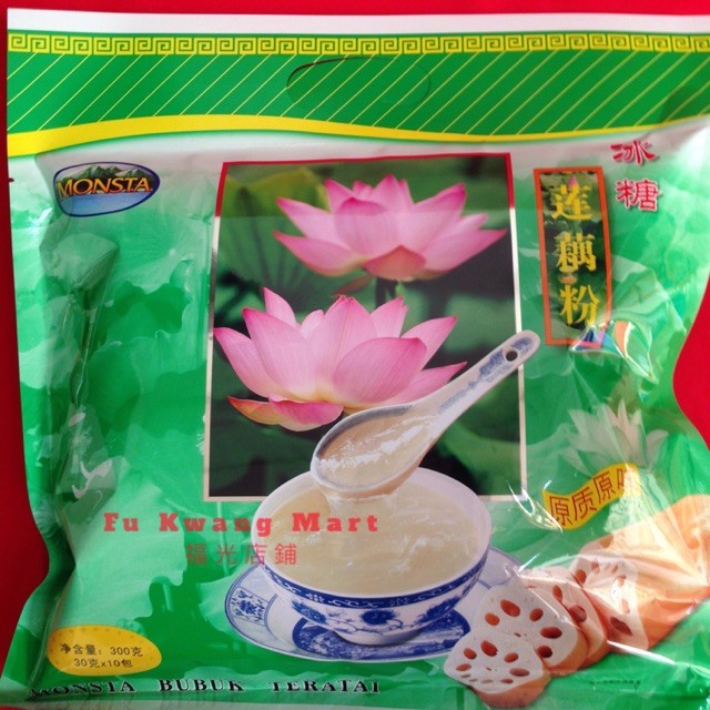 

Monsta Minuman Serbuk Bubuk Tepung Pati Akar Teratai instan 300 gram