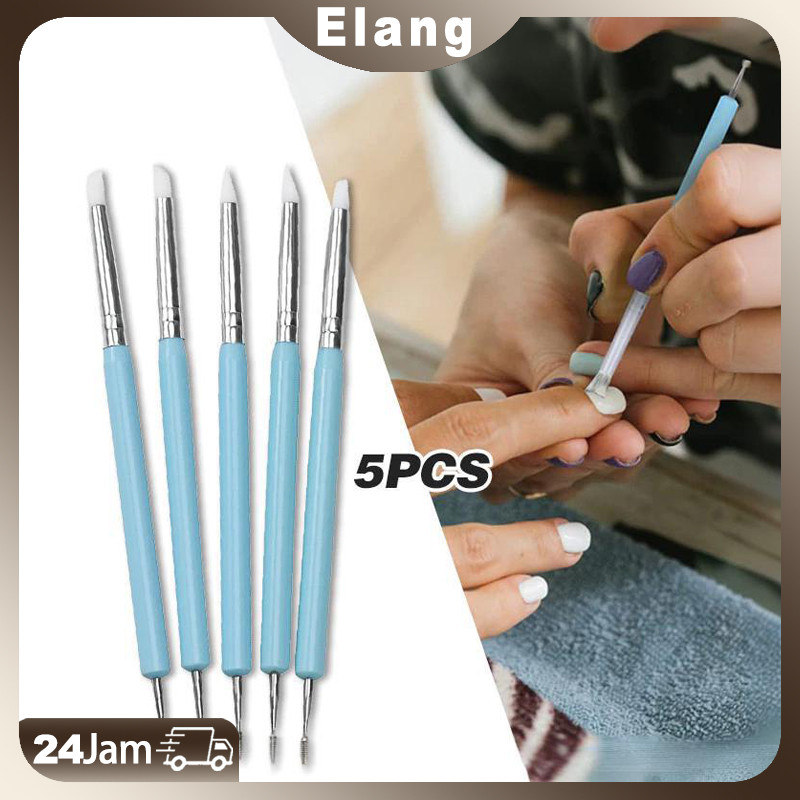 

Nail Art Tools 5PCS/diy Clay Kit/clay Tools/alat Alat Nail Art Lengkap/clay Tools Set/peralatan Nail Art