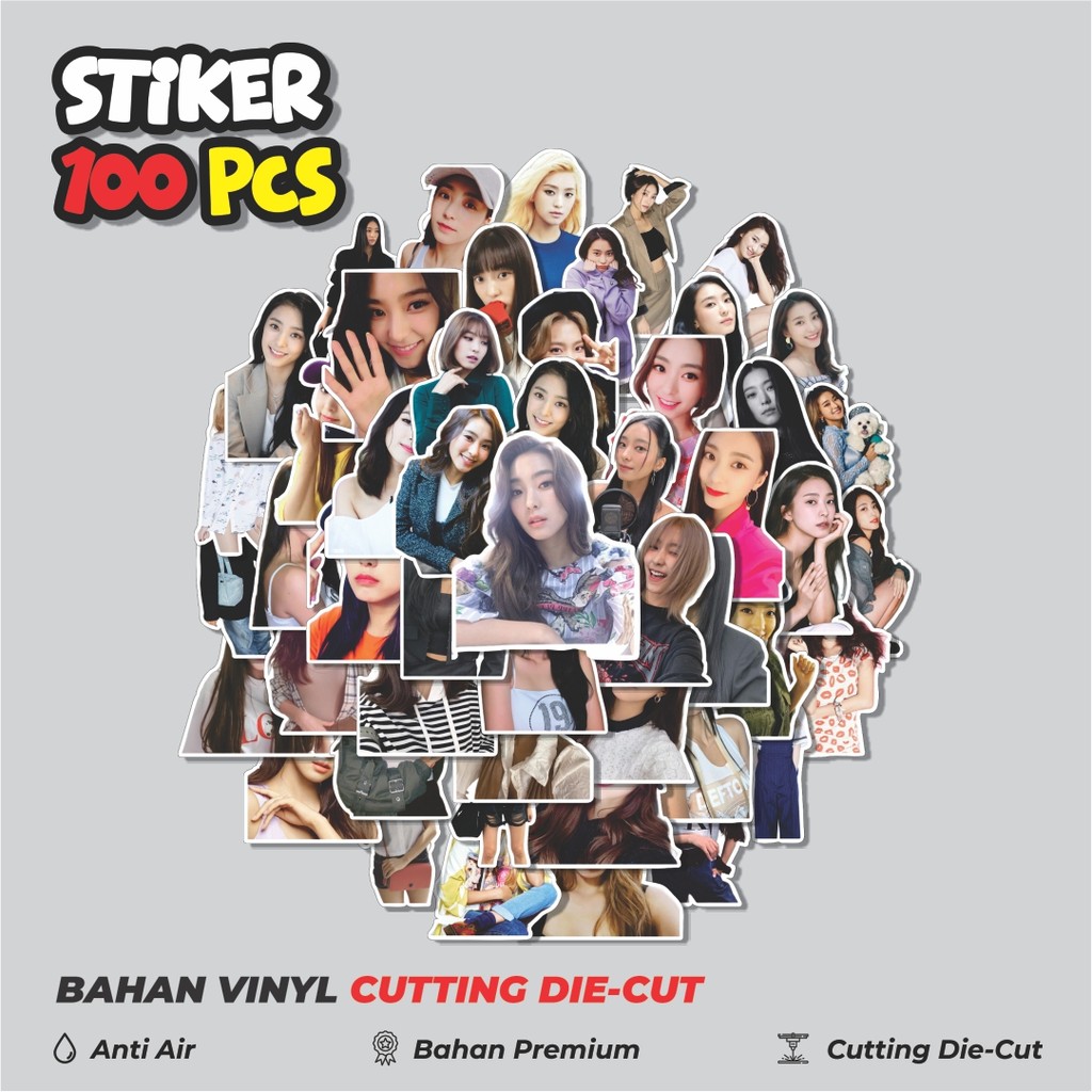 

Terbaru! 50 pcs Stiker Sistar Bora (YOON BO RA) Dekorasi Lucu Kreatif untuk Notebook, Skateboard, HP