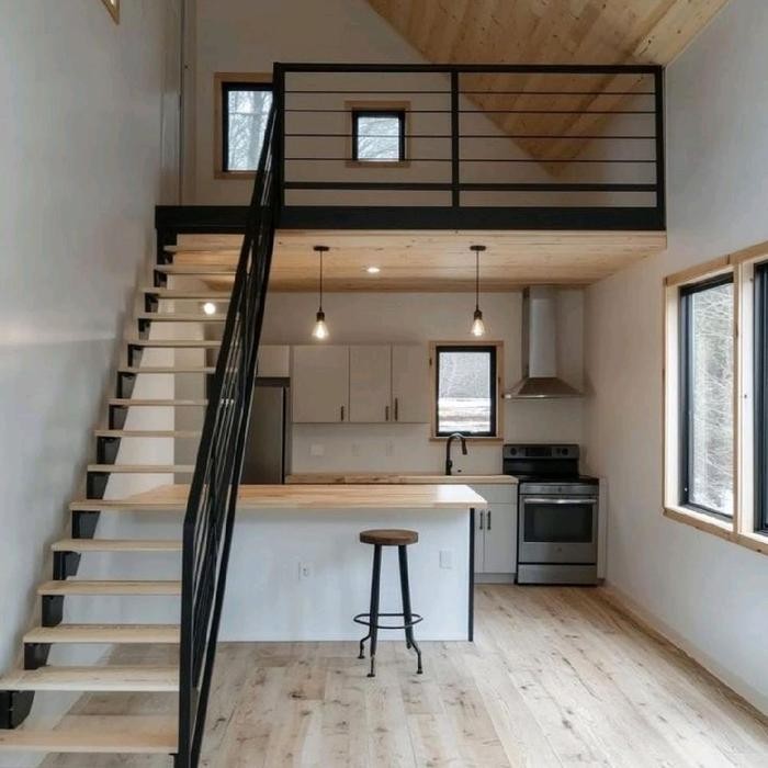 Mezanine minimalis tambah ruangan lantai 2