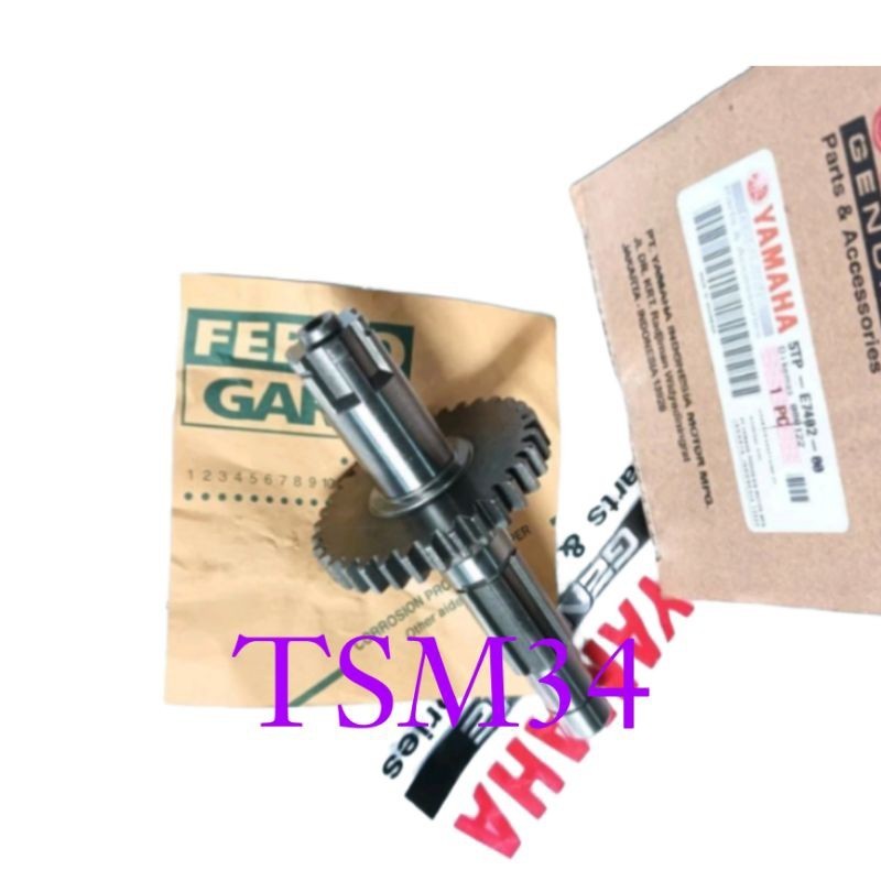 as gear depan Jupiter z Vega r new as gir gear depan Jupiter z 5tp