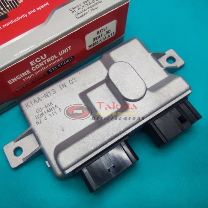 ECU ECM BEAT LED FI TAHUN 2020 - 2021 ISS STOP 30400-K1AA-N13 IMB