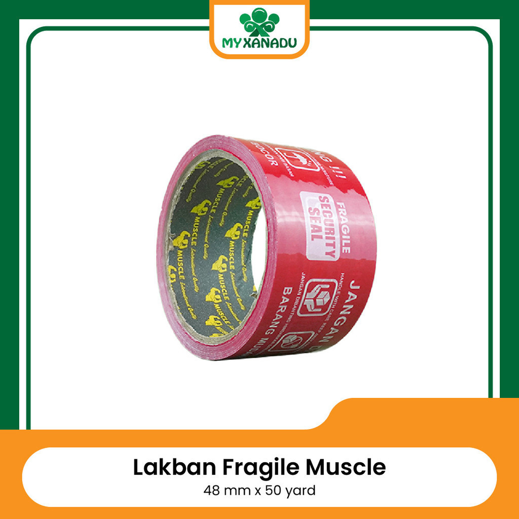 

Lakban Fragile 48mmx50yard Muscle