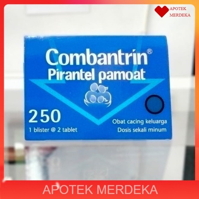 combantrin dewasa strip / obat cacing dewasa kombantrin