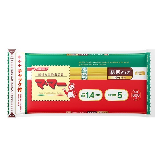 

Mama Mippu Chuck Tsuki Spaghetti 1.4 MM 600 Gr