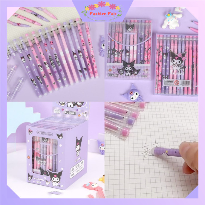 

FASHION FAIR S5930 Pena Karakter Bisa Dihapus / Pulpen Erasable / Pulpen Bisa Dihapus 12 PCS / Pena Hitam 12 PCS / Erasable Gel Pen
