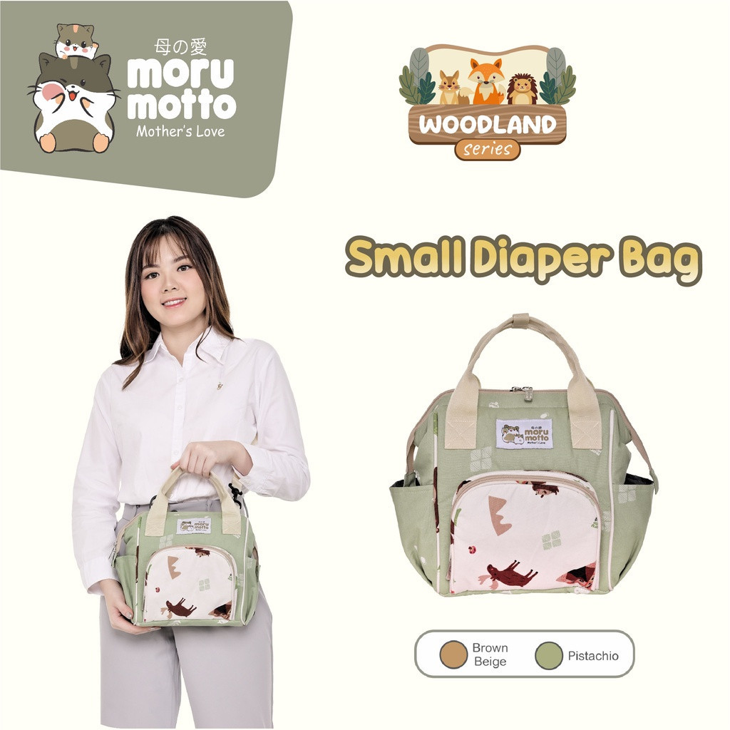 DIALOGUE / MORU MOTTO MURAH TAS MEDIUM / KECIL  / BESAR PERLENGAPAN BABY SIMPEL LUCU KADO BAYI