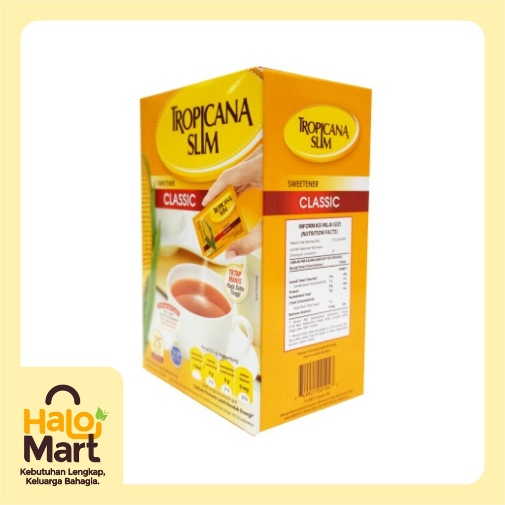 

TROPICANA SLIM SWEETENER CLASSIC (2,5GRX25)