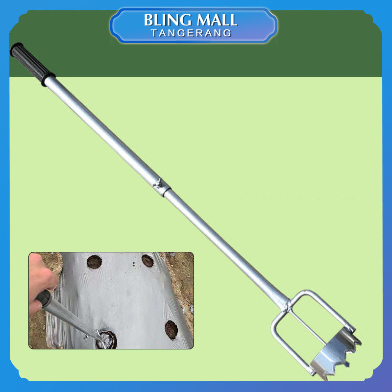 5cm Alat Lobang Plastik Mulsa Pertanian Alat Plong Mulsa Tahan Lama Pelubang Mulsa Plastik