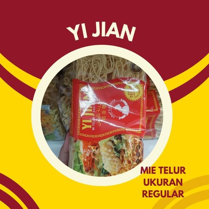 

Yi Jian mie telur halus 200 gr