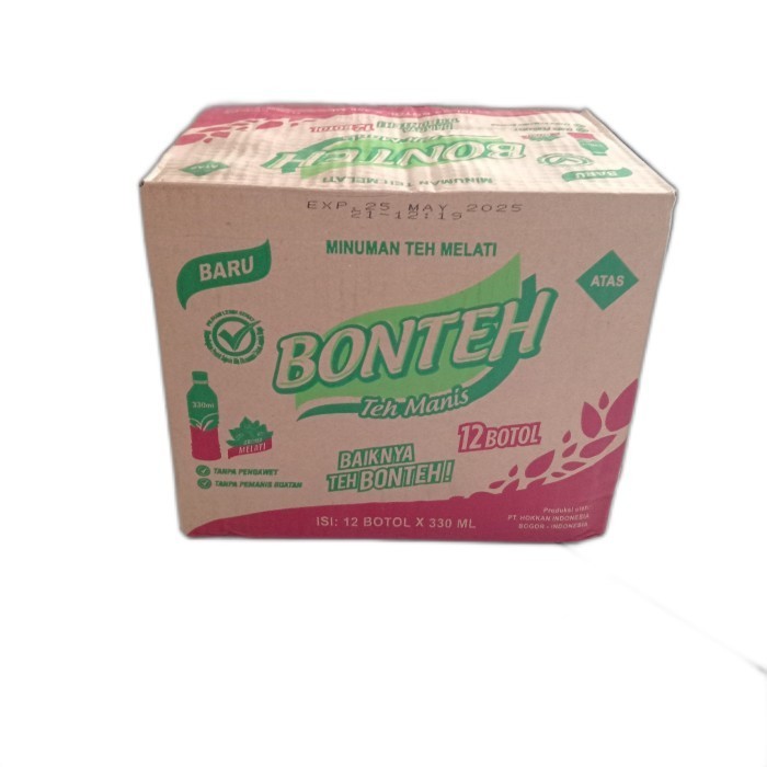 

Bonteh melati 330ml 1 dus 12 botol