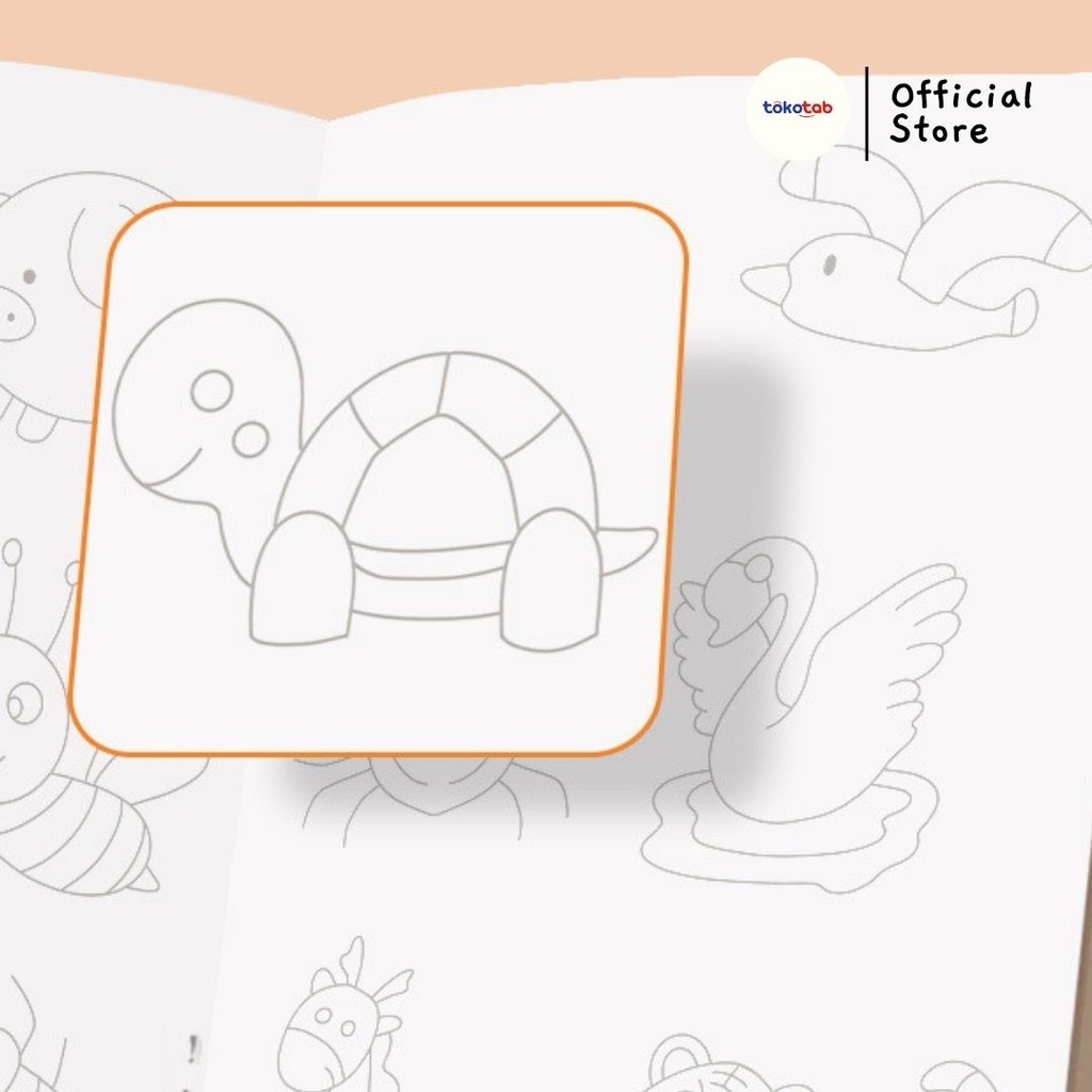 

[Whispers] Tokotab - Buku Mewarnai Anak PAUD Children Coloring Book SD Edukasi Mewarnai Karakter 6