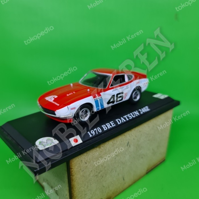 EL99 Diecast Del Prado collection Racing Car 1970 BRE Datsun 240Z 1:43