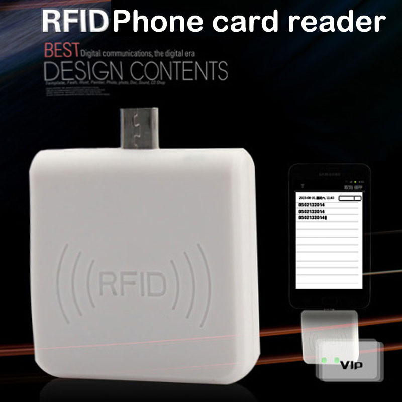 1pcs New ID 125Khz EM4100 TK400 Mini USB RFID Reader for For Android Mobile  Phone  OTG  Mirco / typ