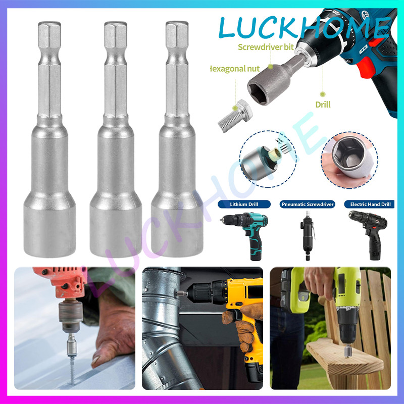 Kunci Baut Drilling Baja Ringan Magnetic Mata Baut Roofing Blackfoot Kunci Rofing Kunci Baut Driling