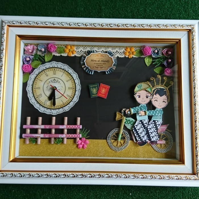 mahar pengantin adat jawa naek motor - mahar seserahan mewah cantik