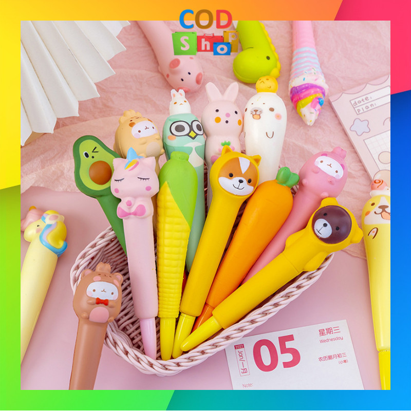 

COD - S6265 Ballpoint Squishy Lucu / Pena Kartun Lucu Squishy / Pulpen Squishy Lucu