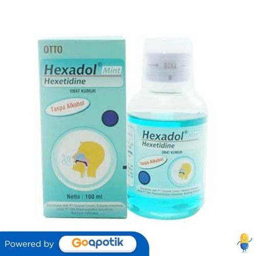 Hexadol Mint Larutan 100 Ml