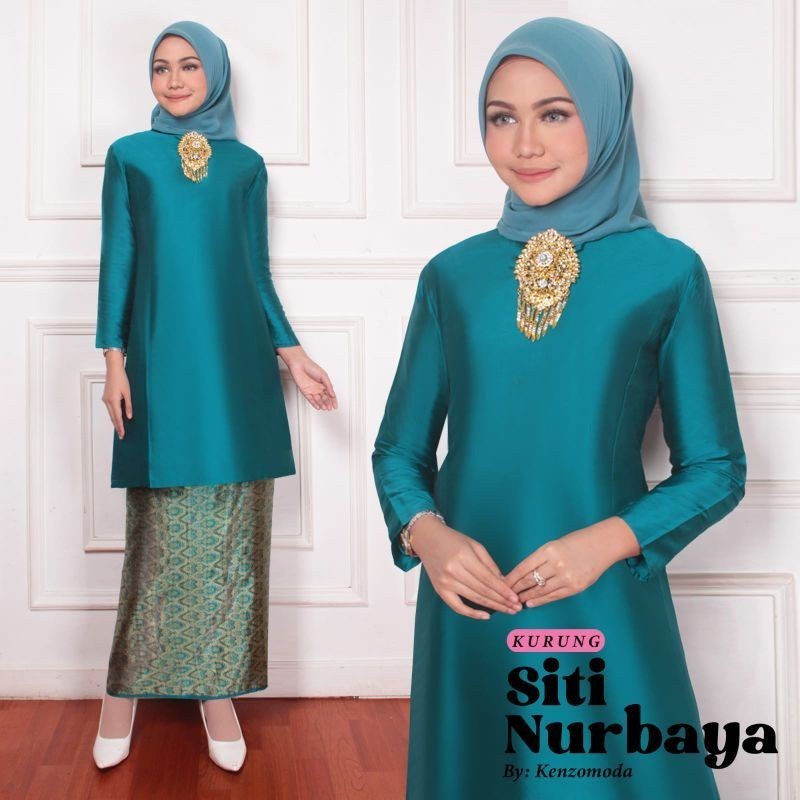 Bisa COD/ BAJU KURUNG MODERN SONGKET MELAYU/BAJU KURUNG PESTA/BAJU KURUNG MALAYSIA