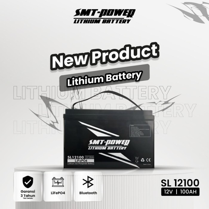 Aki Lithium Battery Lithium LiFePO4 12V 100AH Litium Battery