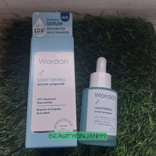 Wardah lightening serum ampoule 30ml/serum wajah Lightening/serum muka/serum flek hitam ampuh/serum 