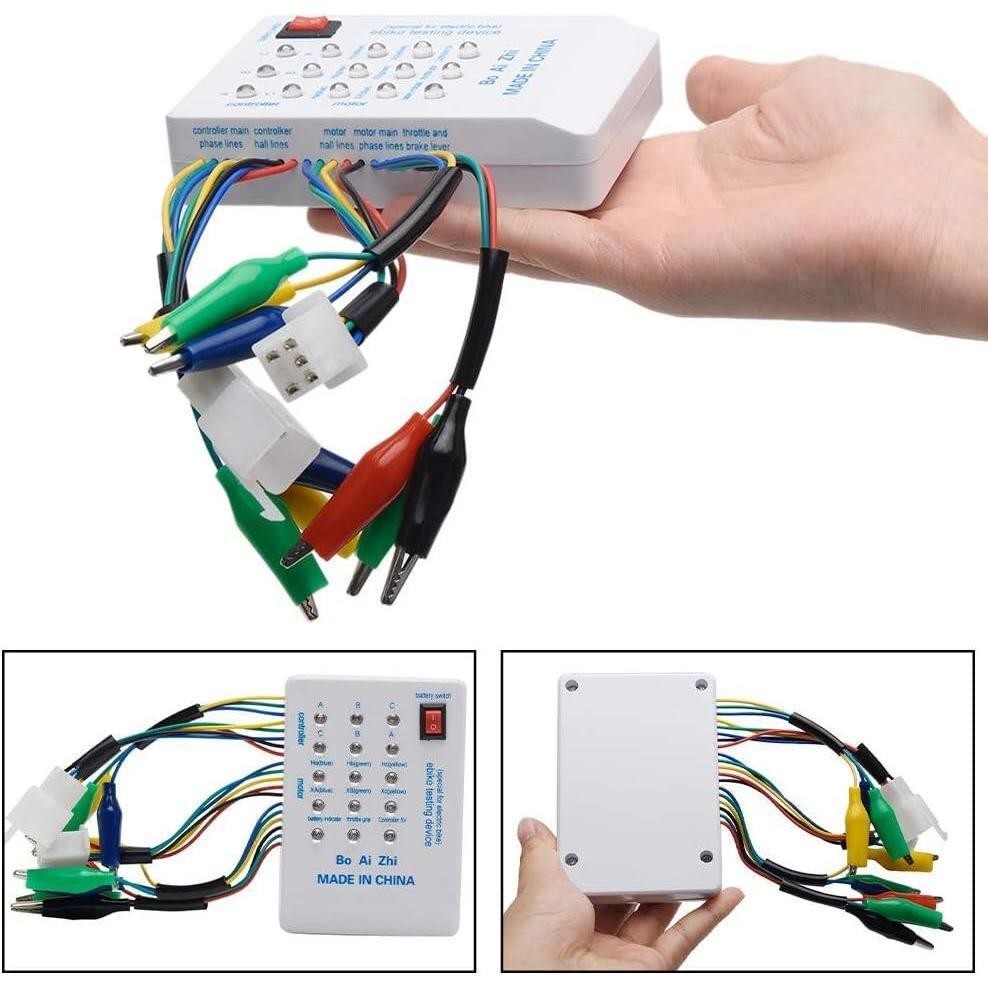 Tester controller alat tes kerusakan kontroler dinamo komponen sepeda listrik motor listrik spare pa