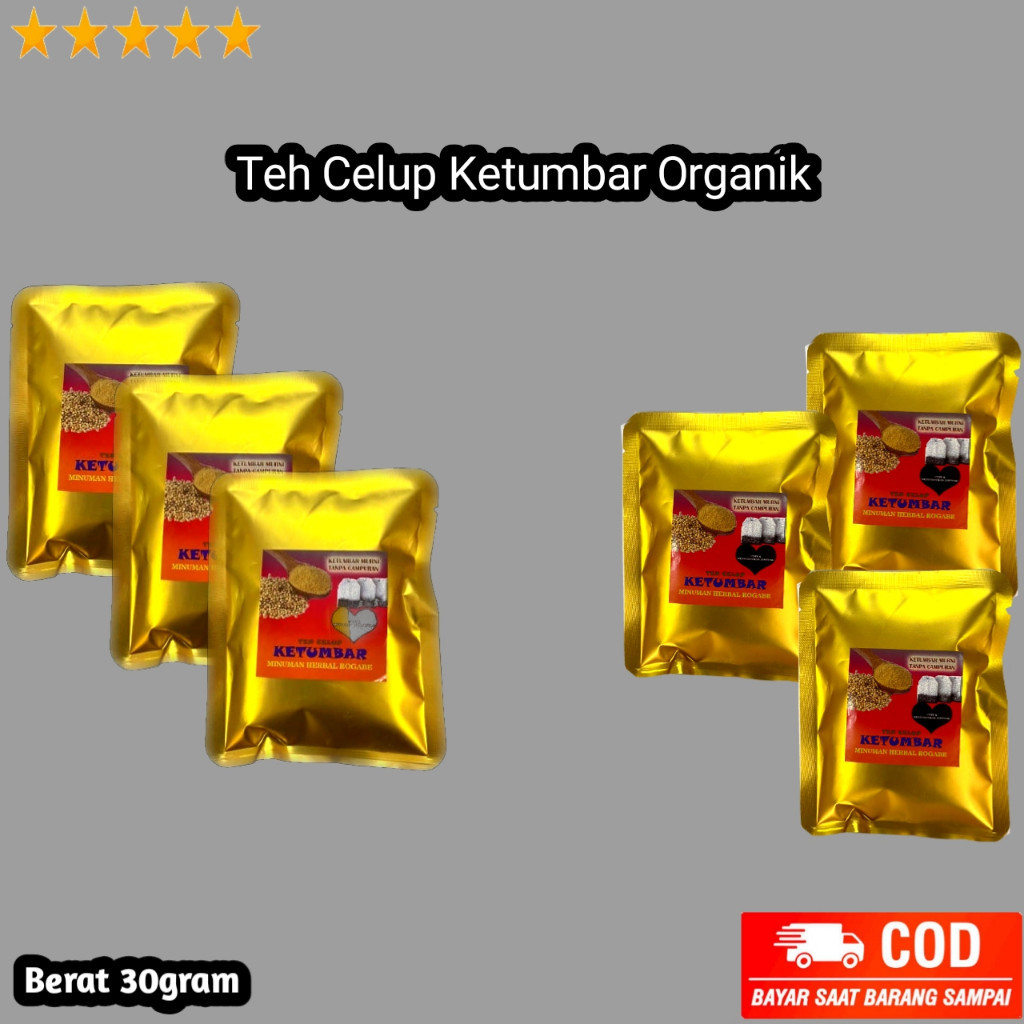 

Teh Celup Ketumbar Organik 100% Asli Tanpa Campuran 1 Bungkus isi 5 / rogabenovel